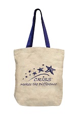 CRISS canvas bag - star design